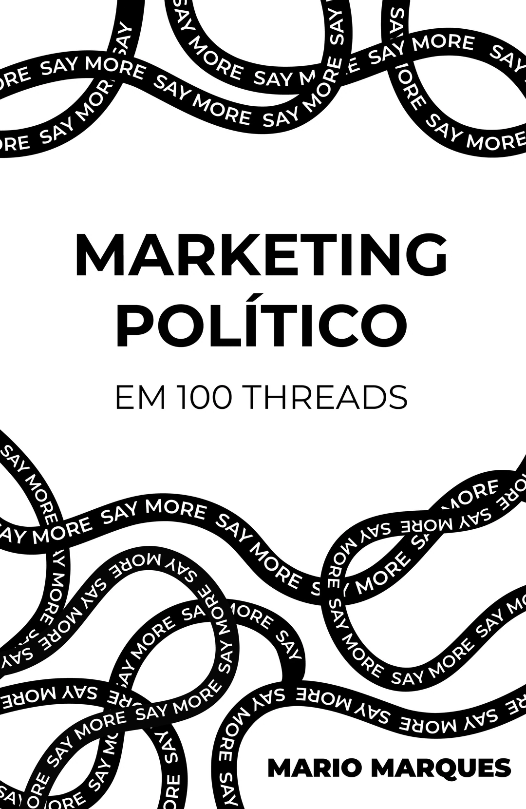 Capa de Marketing Político em 100 threads
