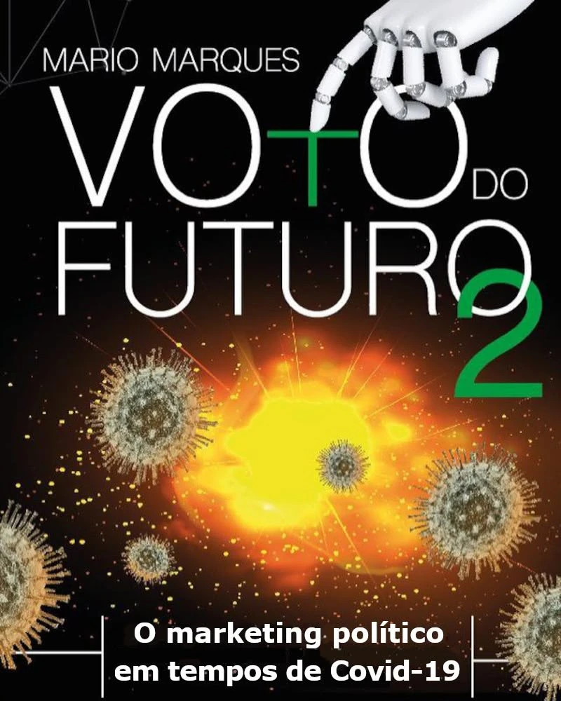Capa de Voto do futuro 2: O marketing político em tempos de Covid-19